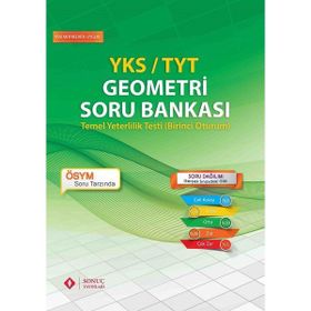 YKS TYT 1. Oturum Geometri Soru Bankası Sonuç Yayınları