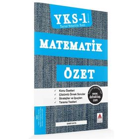 YKS TYT 1. Oturum Matematik Özet Delta Kültür Yayınları