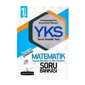 YKS TYT 1. Oturum Matematik Tamamı Çözümlü Soru Bankası Beyaz Kalem Yayınları - Beyaz Kalem Yayınları Komisyon