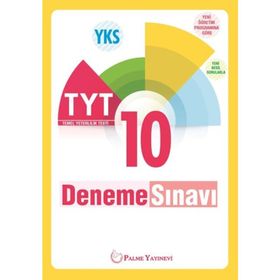 YKS TYT 10 Deneme Sınavı Palme Yayınevi