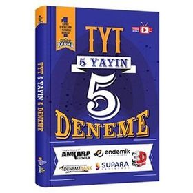 YKS TYT 5 Yayın 5 Deneme-Master Karma Yayınları