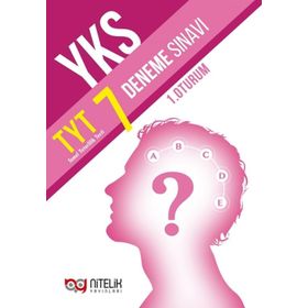 YKS TYT 7 Deneme Sınavı Nitelik Yayınları