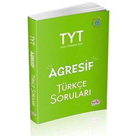 YKS TYT Agresif Türkçe Soruları Soru Bankası Editör Yayınları