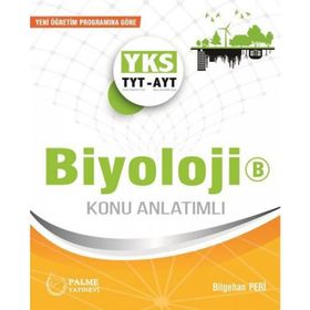 YKS TYT AYT Biyoloji Konu Anlatımlı B - Palme Yayınları