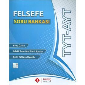 YKS TYT AYT Felsefe Soru Bankası-Sonuç Yayınları