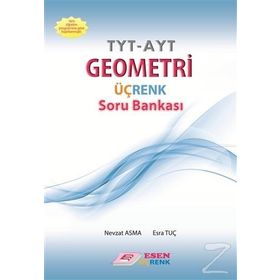 YKS TYT AYT Geometri Üç Renk Soru Bankası Esen Yayınları