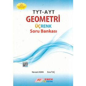 YKS TYT AYT Geometri Üç Renk Soru Bankası Esen Yayınları