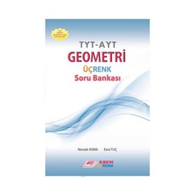YKS TYT AYT Geometri Üç Renk Soru Bankası Esen Yayınları