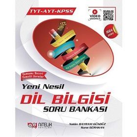 Yks Tyt-ayt-kpss Yeni Nesil Dil Bilgisi Soru Bankası Video Çözümlü-Nitelik Yayınları