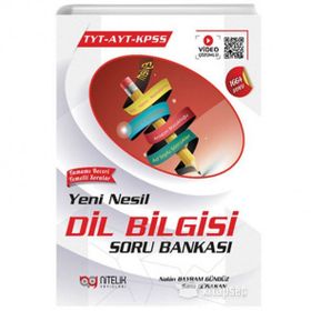 Yks Tyt-ayt-kpss Yeni Nesil Dil Bilgisi Soru Bankası Video Çözümlü-Nitelik Yayınları