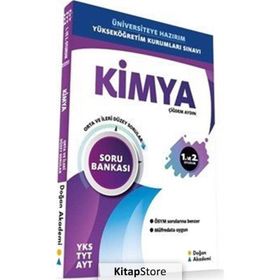 YKS TYT AYT Orta İleri Düzey Kimya Soru Bankası - Doğan Akademisi