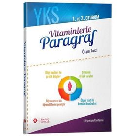 YKS TYT AYT Vitaminlerle Paragraf-Sonuç Yayınları