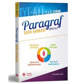 YKS TYT AYT Vitaminlerle Paragraf-Sonuç Yayınları