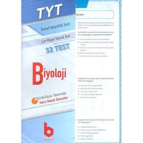 YKS-TYT Biyoloji Çek Kopar Testler Biyoloji Kollektif Pergel Yayınları