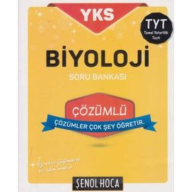 YKS TYT Biyoloji Çözümlü Soru Bankası - Şenol Hoca Yayınları