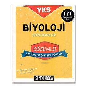 YKS TYT Biyoloji Çözümlü Soru Bankası - Şenol Hoca Yayınları