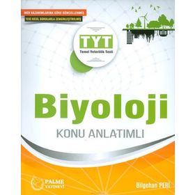 YKS TYT Biyoloji Konu Kitabı -Palme Yayınevi