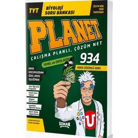 YKS TYT Biyoloji Planet Temel ve Orta Düzey Soru Bankası-Uzman Yayınları