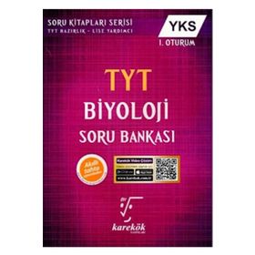 YKS TYT Biyoloji Soru Bankası Karekök Yayınları