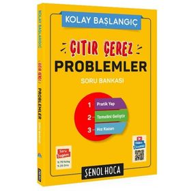 YKS TYT Çıtır Çerez Problemler Soru Bankası - Şenol Hoca Yayınları