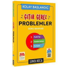 YKS TYT Çıtır Çerez Problemler Soru Bankası - Şenol Hoca Yayınları
