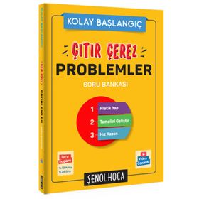 YKS TYT Çıtır Çerez Problemler Soru Bankası - Şenol Hoca Yayınları