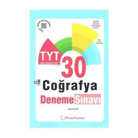 YKS TYT Coğrafya 30 Deneme Sınavı-Palme Yayınları