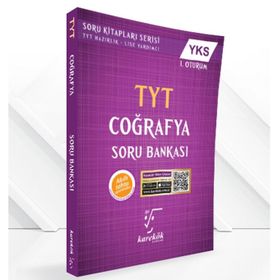 YKS TYT Coğrafya Soru Bankası Karekök Yayınları