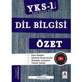 YKS-TYT Dil Bilgisi Özet Tufan Şahin Delta Kültür Yayınevi