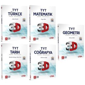 YKS TYT Eşit Ağırlık Soru Bankası 5'li Set 3D Yayınları