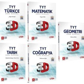 YKS TYT Eşit Ağırlık Soru Bankası 5'li Set 3D Yayınları
