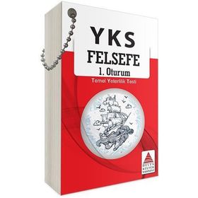 YKS TYT Felsefe Kartları 1. Oturum - Delta Kültür Yayınevi