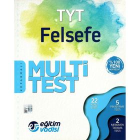YKS TYT Felsefe Multi Test Eğitim Vadisi Yayınları