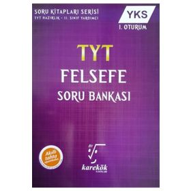YKS TYT Felsefe Soru Bankası - Karekök Yayınları