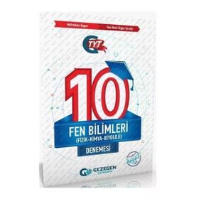 YKS TYT Fen Bilimleri 10 Denemesi-Gezegen Yayıncılık