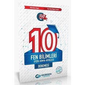YKS TYT Fen Bilimleri 10 Denemesi-Gezegen Yayıncılık