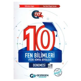YKS TYT Fen Bilimleri 10 Denemesi-Gezegen Yayıncılık