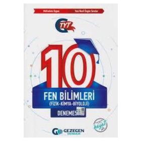YKS TYT Fen Bilimleri 10 Denemesi-Gezegen Yayıncılık