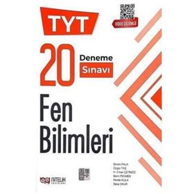 YKS TYT Fen Bilimleri 20 Deneme Sınavı Nitelik Yayınları
