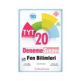 Yks Tyt Fen Bilimleri 20 Deneme Sınavı Palme Kitabevi