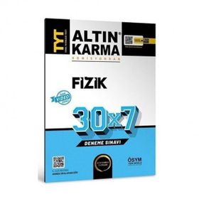 Yks Tyt Fizik 30x7 Deneme Video Çözümlü - Altın Karma Yayınları