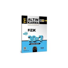 Yks Tyt Fizik 30x7 Deneme Video Çözümlü - Altın Karma Yayınları