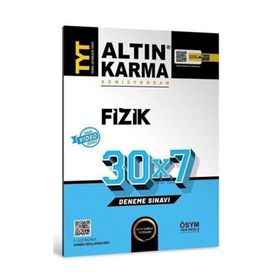 Yks Tyt Fizik 30x7 Deneme Video Çözümlü - Altın Karma Yayınları