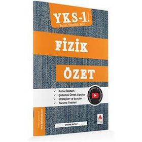 YKS TYT Fizik Özet 1. Oturum Delta Kültür Yayınları