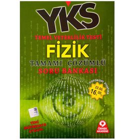 YKS TYT Fizik Tamamı Çözümlü Soru Bankası Örnek Akademi Yayınları - kollektif
