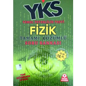 YKS TYT Fizik Tamamı Çözümlü Soru Bankası Örnek Akademi Yayınları - kollektif