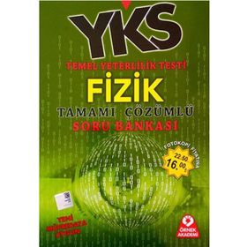 YKS TYT Fizik Tamamı Çözümlü Soru Bankası Örnek Akademi Yayınları - kollektif