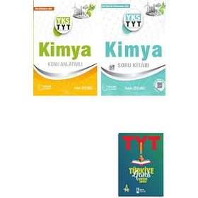 YKS TYT Kimya Soru Bankası+Konu Anlatımlı 2'li Set-Palme Yayınevi
