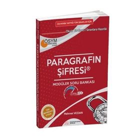 YKS TYT KPSS ALES Paragrafın Şifresi Modüler Soru Bankası - Mehmet Vicdan