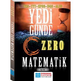 YKS TYT KPSS DGS ALES Yedi Günde Zero Matematik Evrensel İletişim Yayınları